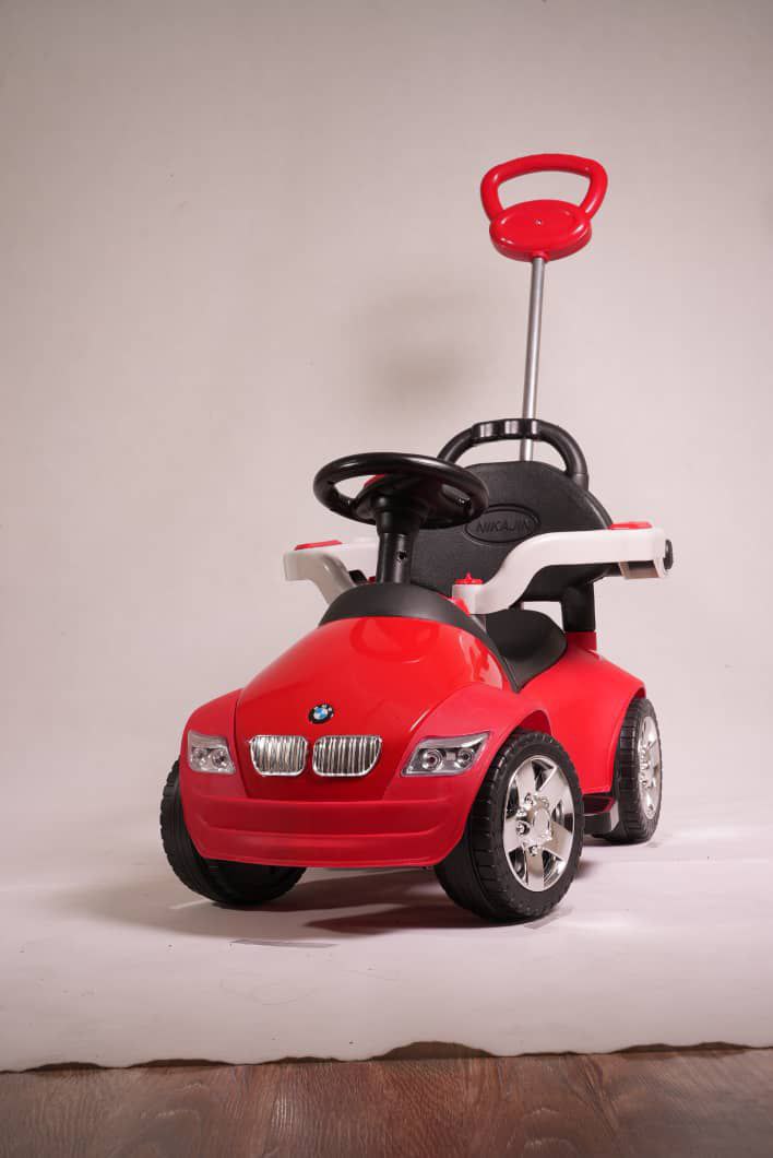ماشين bmwموزيكال دسته دار كودك